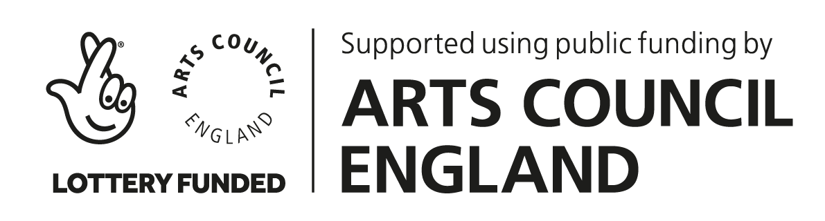 Arts Council England funding logo